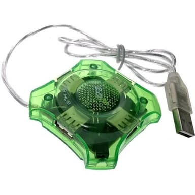 Espada <Eh420 Green> 4-port USB2.0 Hub <45671>