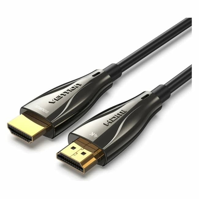 <ALABT> Кабель Vention оптический HDMI v2.0 19M/19M - 30м. Черный