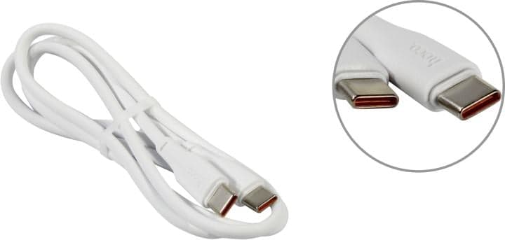 Hoco X93 White <790699> Кабель USB-C-->USB-C 1м