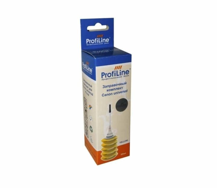 ProfiLine PL_INK_U_C_Y_1*30ml Чернила для принтеров Canon универсальные на водной основе 1*30 мл Yellow ProfiLine