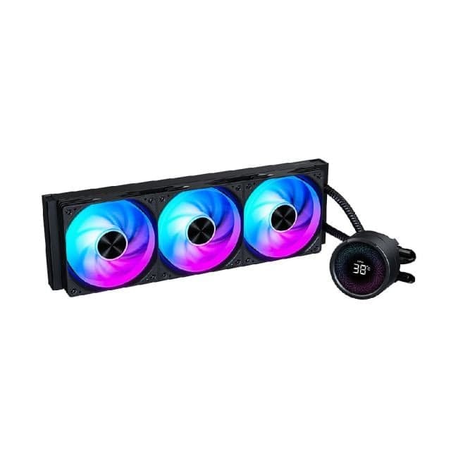 LQ360-BK3NAFSN00X-GL СВО XASTRA Equ LQ360 ARGB BK Intel LGA ( 3x120 ARGB fan,Matrix Screen 2.6 ", black) RET