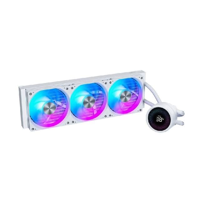 LQ360-WH3NAFSN00X-GL СВО XASTRA Equ LQ360 ARGB WH Intel LGA ( 3x120 ARGB fan, Matrix Screen 2.6", white) RET